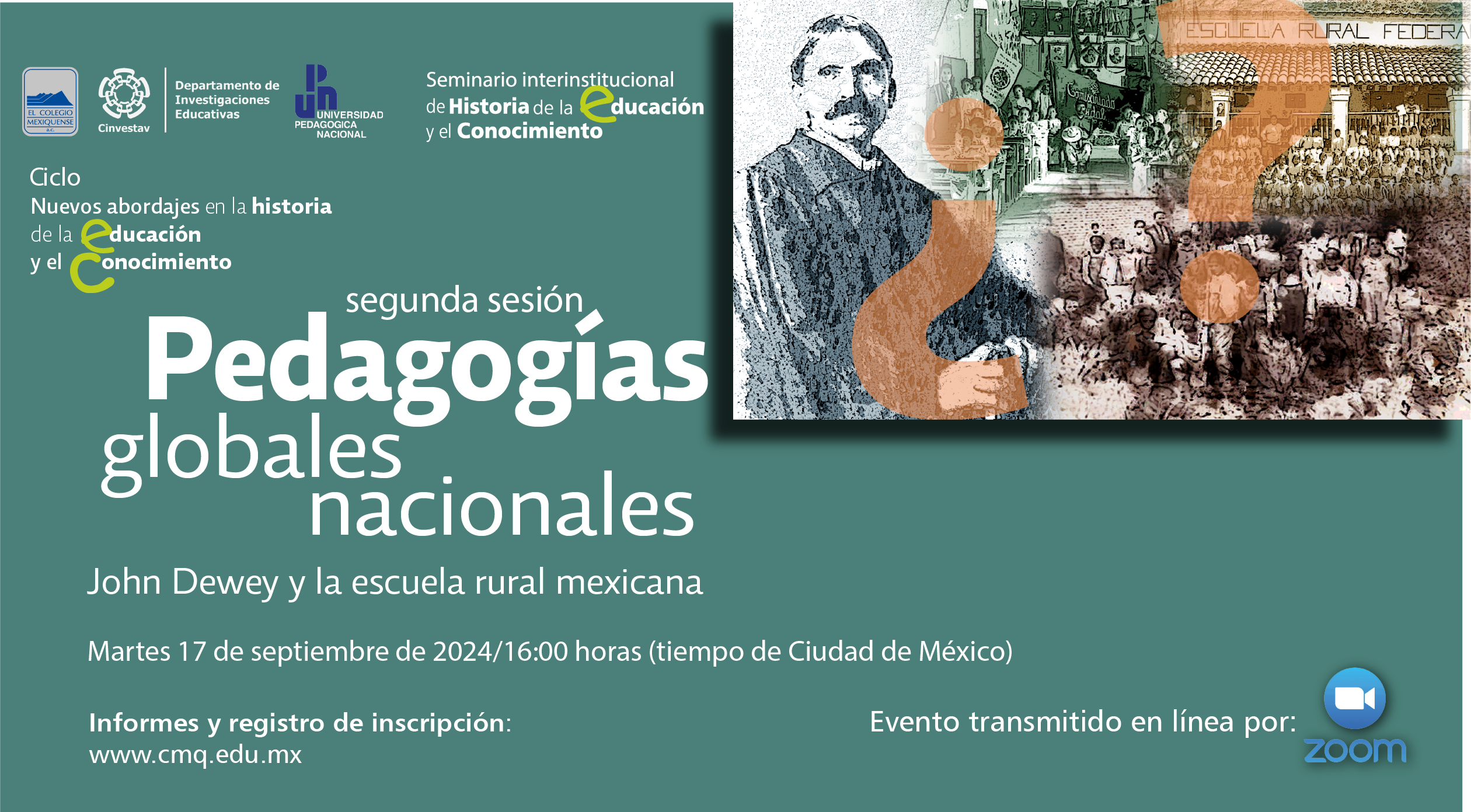 Pedagogías globales nacionales. John Dewey y la escuela rural mexicana